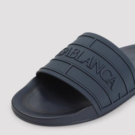 26FW 카사블랑카 뮬/슬리퍼 APF26FW11201M BLUE - CASABLANCA