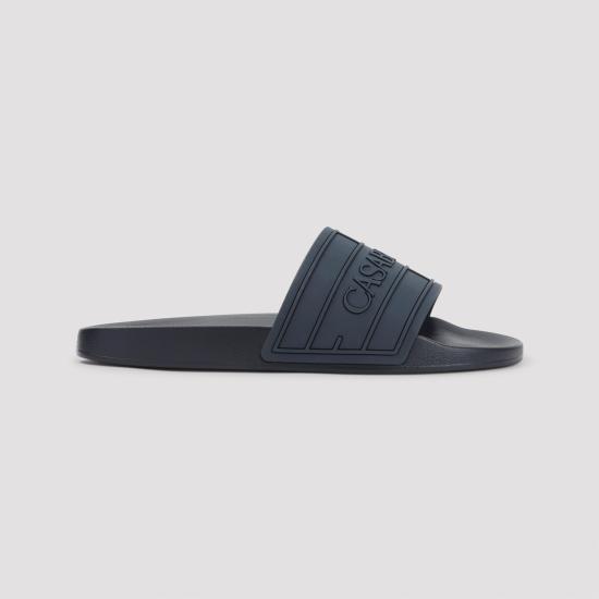 26FW 카사블랑카 뮬/슬리퍼 APF26FW11201M BLUE - CASABLANCA