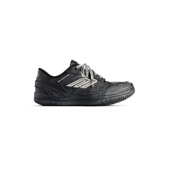 26FW 발렌시아가 햄튼스 미디움 원 아웃 스니커즈 841765WCURB 1000 BLACK
