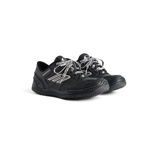 26FW 발렌시아가 햄튼스 미디움 원 아웃 스니커즈 841765WCURB 1000 BLACK - BALENCIAGA