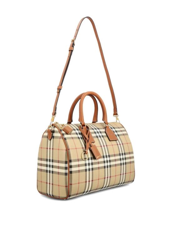 26FW 버버리 미디엄 체크 볼링 백 8119049168100 A9534 BRIARBROWN - BURBERRY