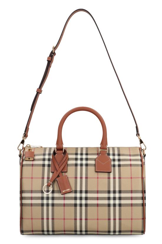 26FW 버버리 미디엄 체크 볼링 백 8119049168100 A9534 BRIARBROWN - BURBERRY