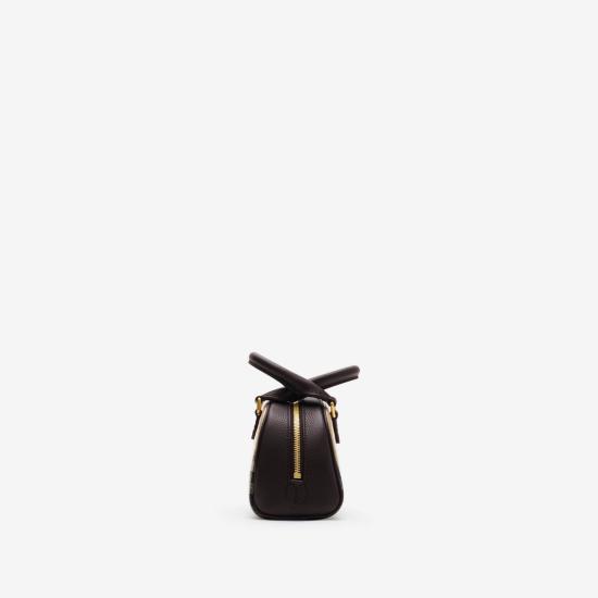 26FW 버버리 미니 하이랜드 볼링백 8115281166995 B9368 SAND - BURBERRY