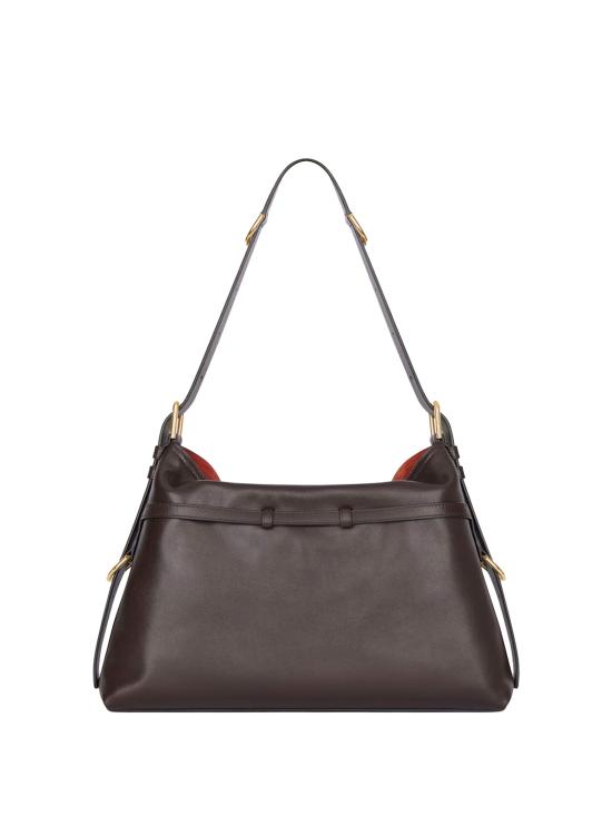 26FW 지방시 부아유 샤이니 레더 미디움 백 BB5131B2AE 206 CHOCOLATE - GIVENCHY
