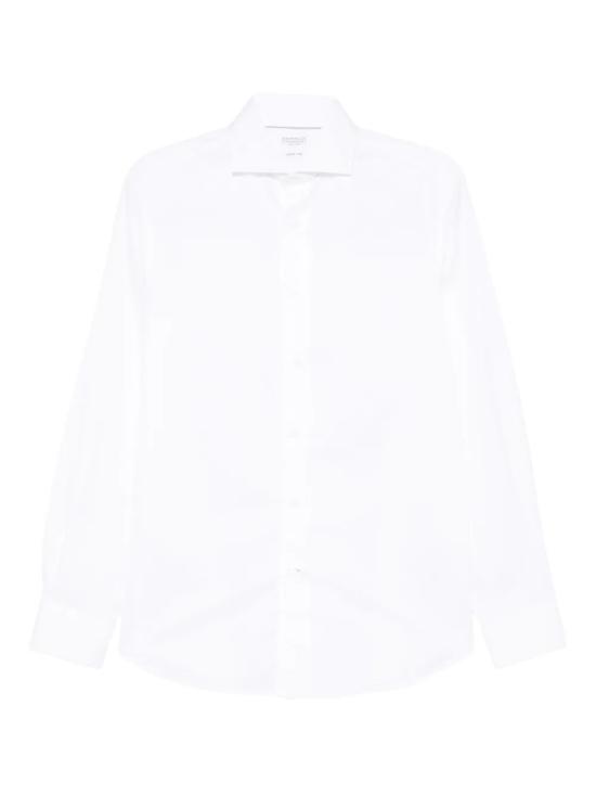 26FW 브루넬로 쿠치넬리 긴팔 셔츠 MBUC40627 C159 BIANCO