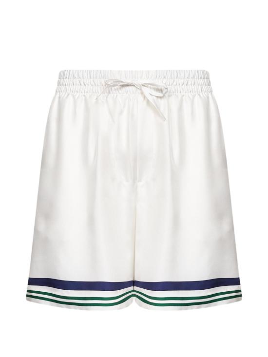 26FW 카사블랑카 숏팬츠 MPF26TR39901 WHITE