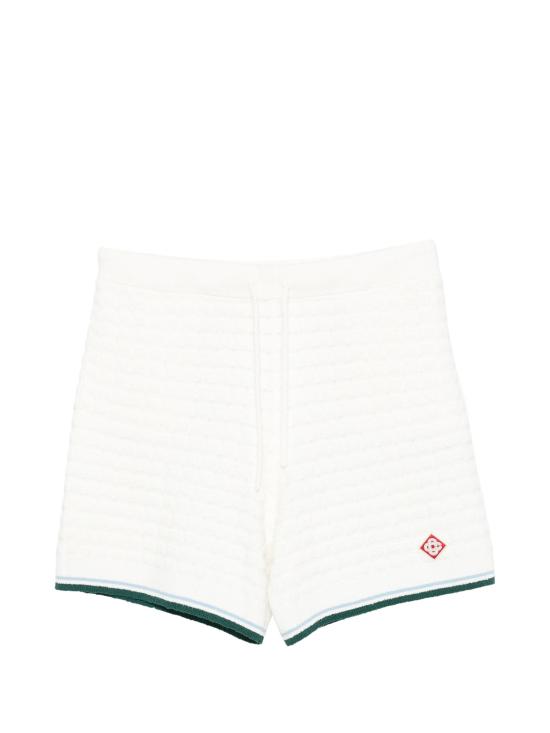 26FW 카사블랑카 숏팬츠 MPF26KW144101 WHITE