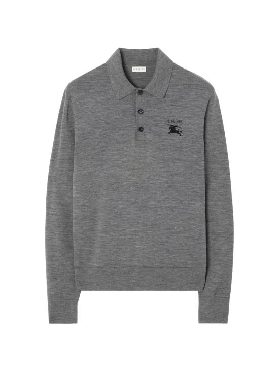 26FW 버버리 폴로 티셔츠 8127582 A1345 GREY