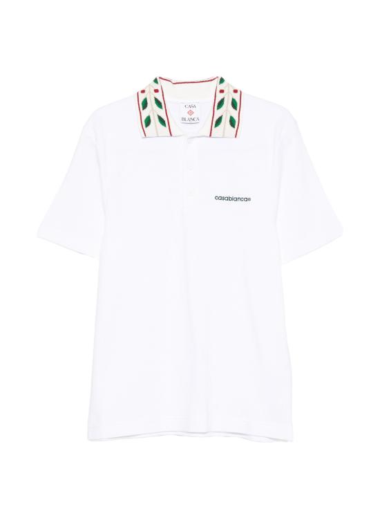 26FW 카사블랑카 반팔 티셔츠 MPF26JTP49901 WHITE