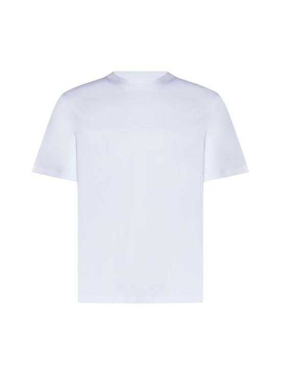 26FW 브루넬로 쿠치넬리 코튼 저지 크루넥 티셔츠 M0B131308 C2832 ENGLSWHITE