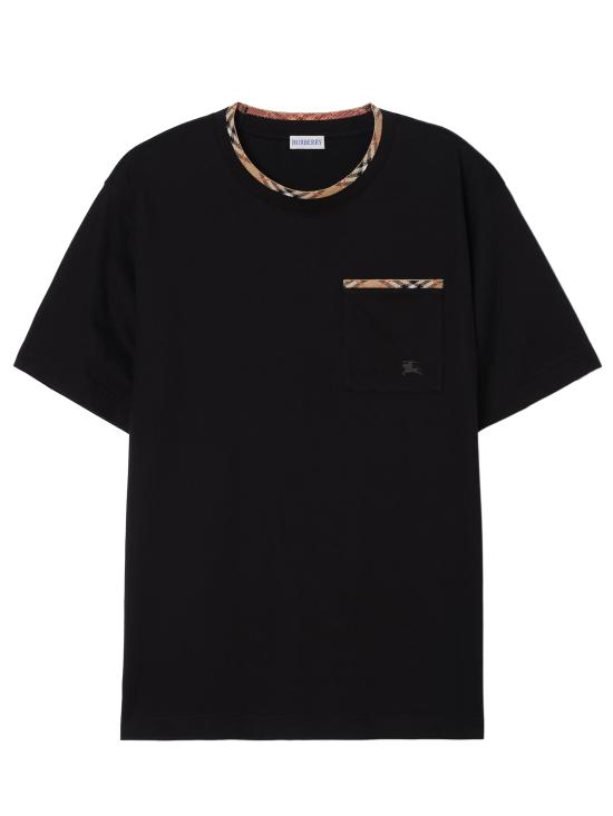 26FW 버버리 반팔 티셔츠 8127628 A1189 BLACK
