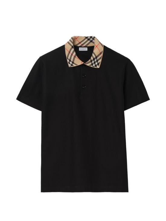 26FW 버버리 폴로 티셔츠 8126965 A1189 BLACK