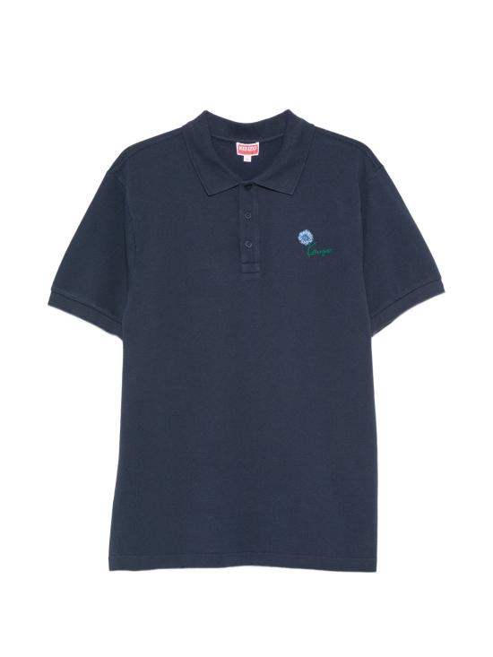 26FW 겐조 폴로 티셔츠 FG65PO1584PU BLUEBLACK