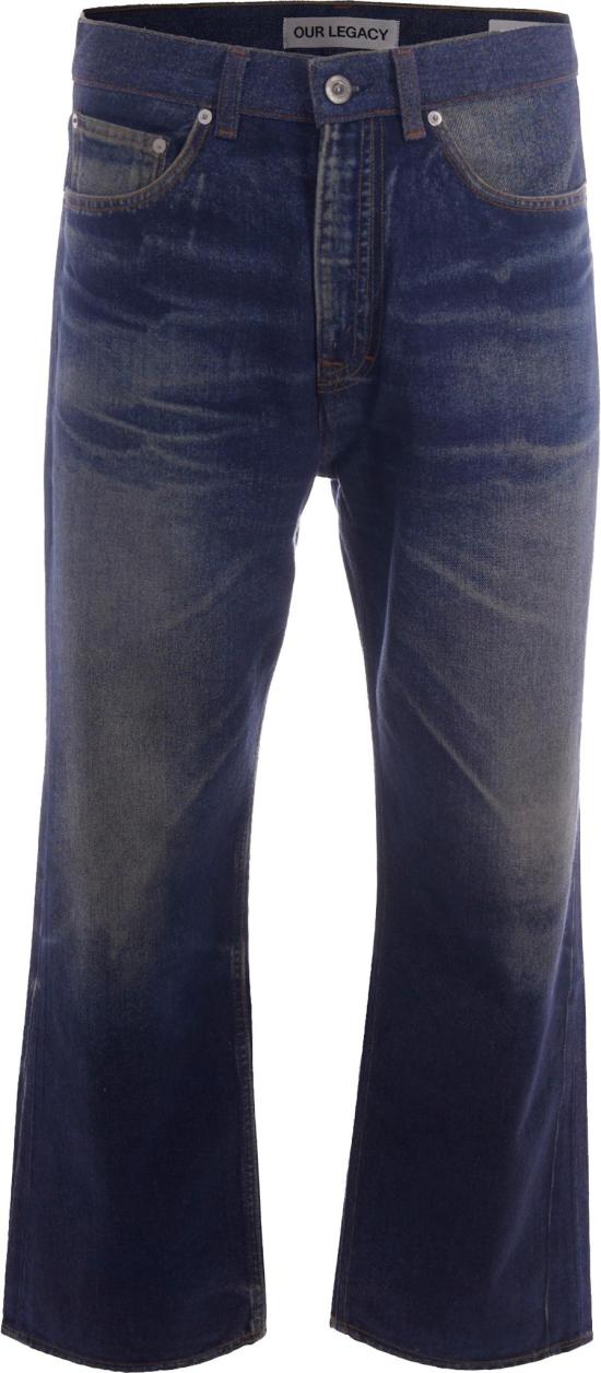 26FW 아워레가시 데님 팬츠 M4265TAZAZUREPRINT NAVY