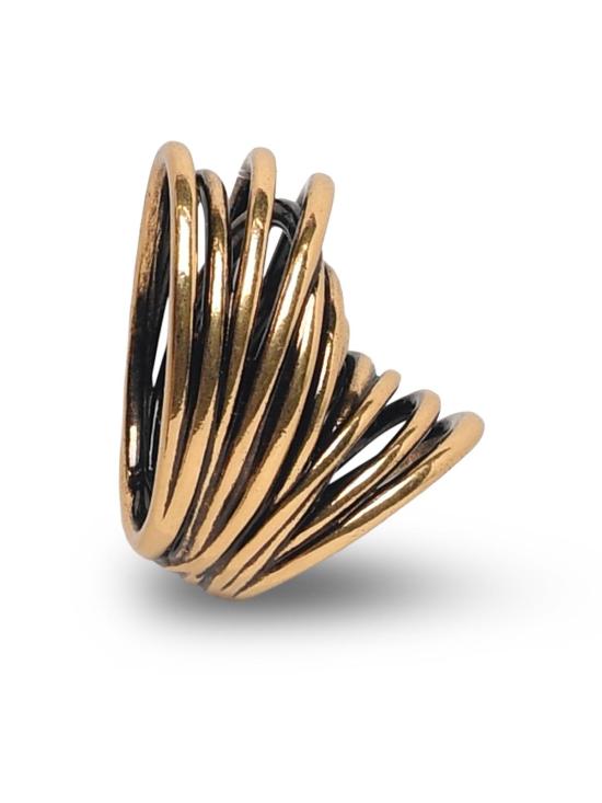 26FW 판코네시 반지 F26 FG006 SBRASS BURNISHED GOLDE Gold - PANCONESI