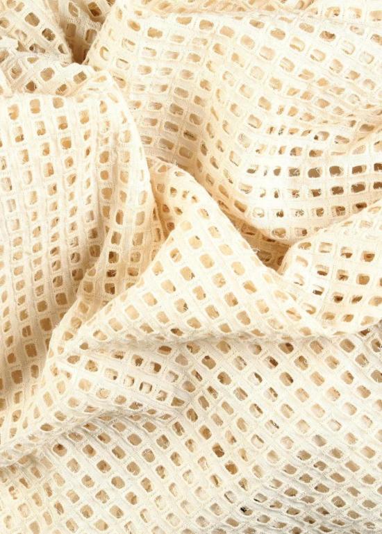  론 비치용품 Lwn Sello Broidery 그리드 카프탄 에크루 - LWN