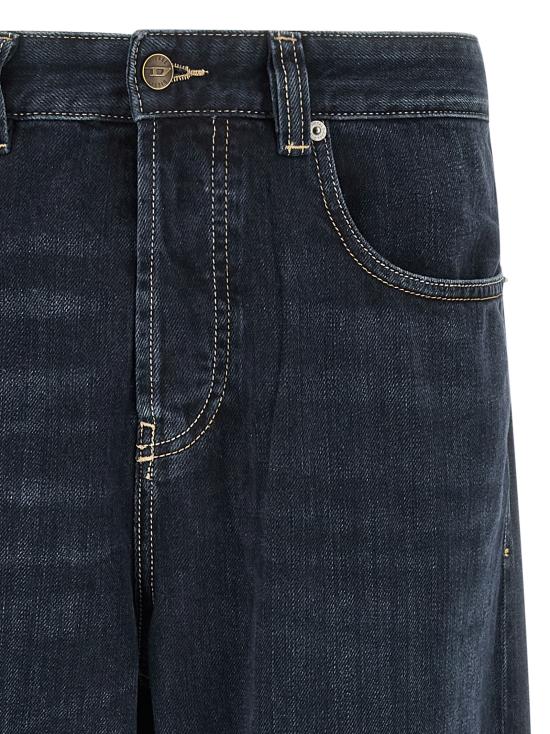 26FW 디젤 2001 D 매크로 릴렉스 핏 데님 팬츠 A1159809P8101 Blue - DIESEL