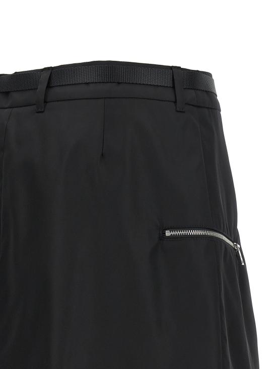 26FW 프라다 숏 스커트 21H055SOOO1WQ8F0002 Black - PRADA