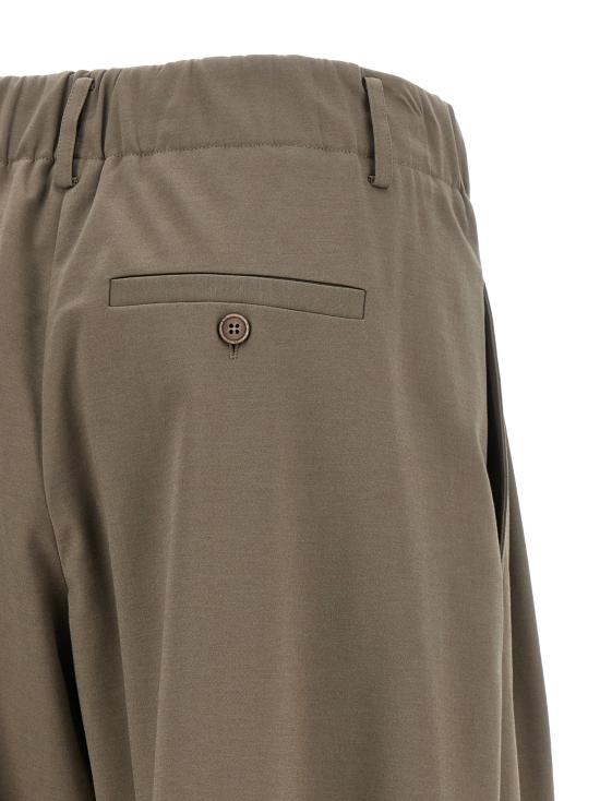 26SS 브루넬로 쿠치넬리 스트레이트 팬츠 ML946EL199C9424 Gray - BRUNELLO CUCINELLI