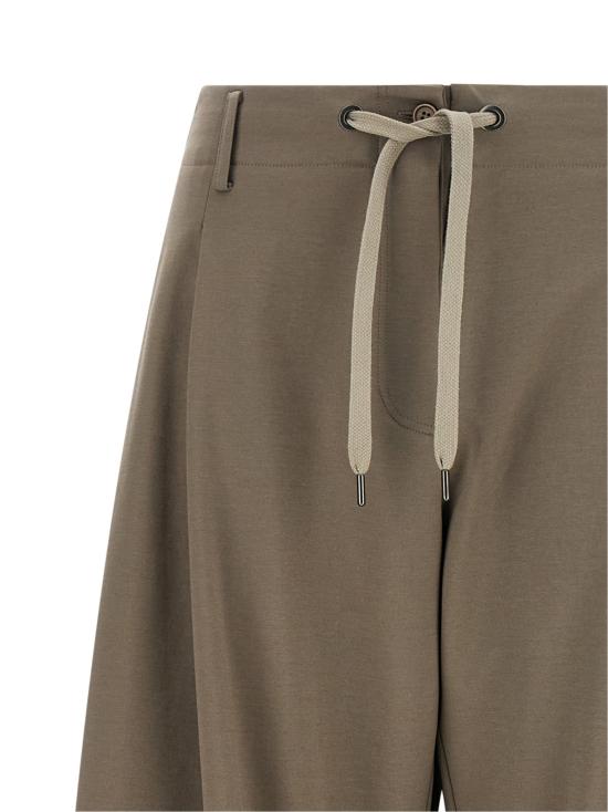 26SS 브루넬로 쿠치넬리 스트레이트 팬츠 ML946EL199C9424 Gray - BRUNELLO CUCINELLI