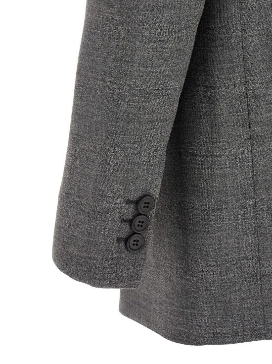 26FW 프라다 수트 자켓 P509QSOOO6011F0480 Gray - PRADA