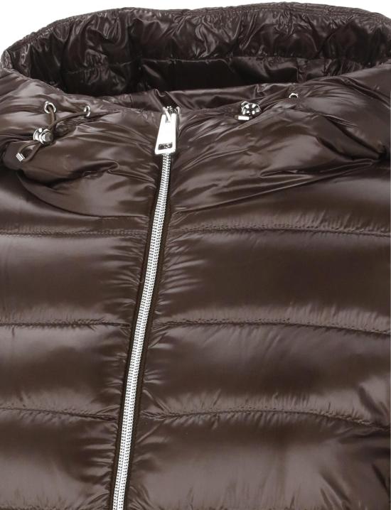 25FW 에르노 A 쉐입 나일론 울트라라이트 리조트 다운 자켓 PI00133DR12017Z8810 BROWN - HERNO