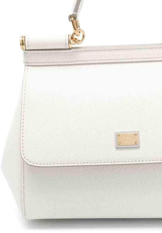26FW 돌체앤가바나 미디움 시실리 핸드백 BB6003B100180001 WHITE - DOLCE & GABBANA
