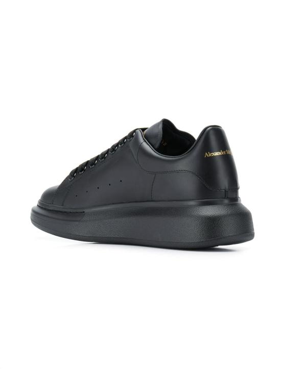 26FW 알렉산더 맥퀸 오버사이즈 드 스니커즈 553680 WWAAN 1002 BLACK - ALEXANDER MCQUEEN