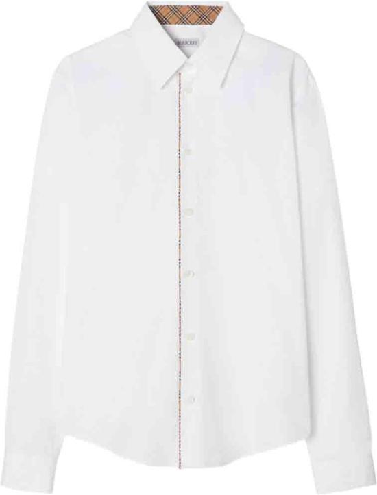 26FW 버버리 긴팔 셔츠 8127274A1462 WHITE