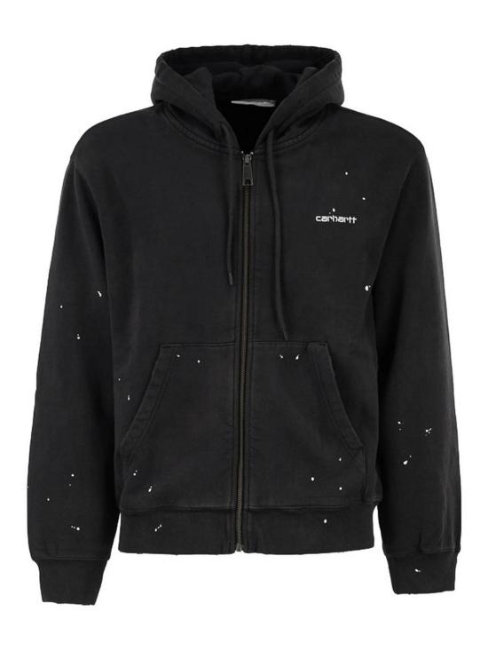 26FW 칼하트 후드 티셔츠 I03691389EJ Black