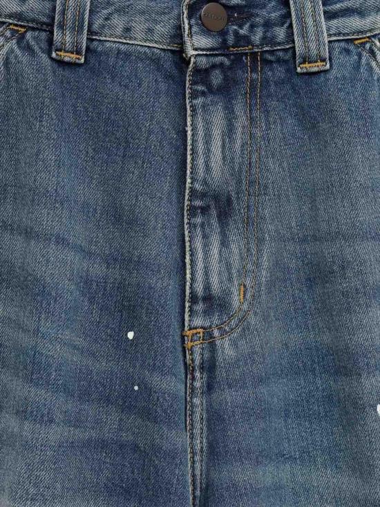 26FW 칼하트 데님 숏팬츠 I03702001EJ Blue - CARHARTT