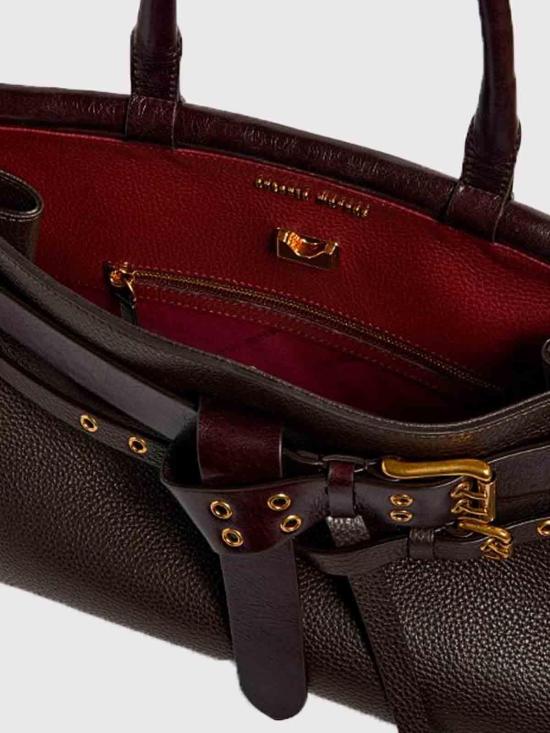 26SS 안토니오 마라스 토트백 MBOR270MA600MARRONESCURO Brown - ANTONIO MARRAS
