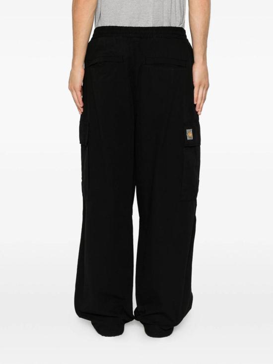 26FW 칼하트 스트레이트 팬츠 I03687489GD Black - CARHARTT