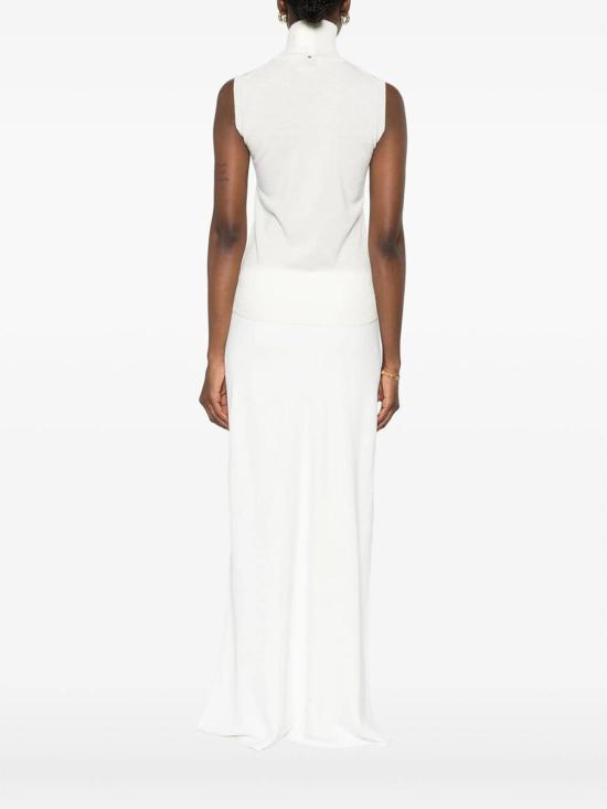 26FW 스포트막스 민소매 티셔츠 SPXESCHIMO030F001 Nude Neutrals - SPORTMAX