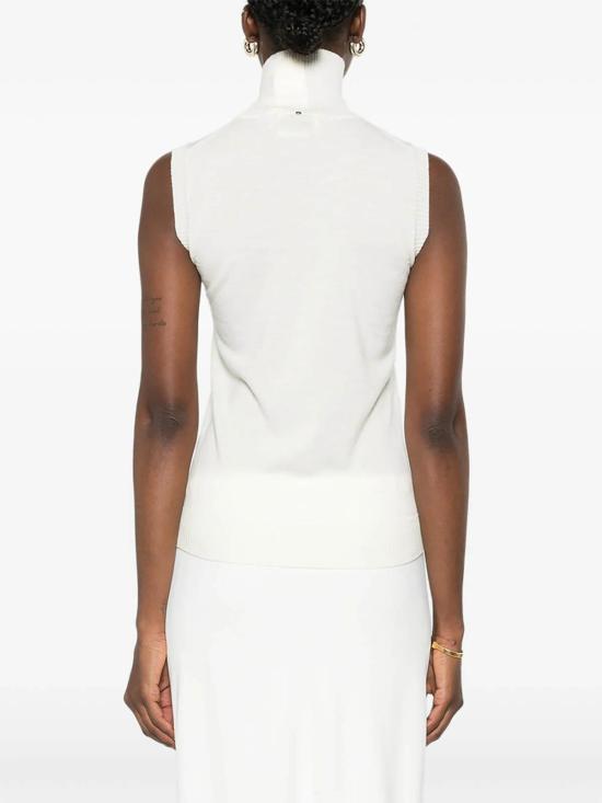 26FW 스포트막스 민소매 티셔츠 SPXESCHIMO030F001 Nude Neutrals - SPORTMAX