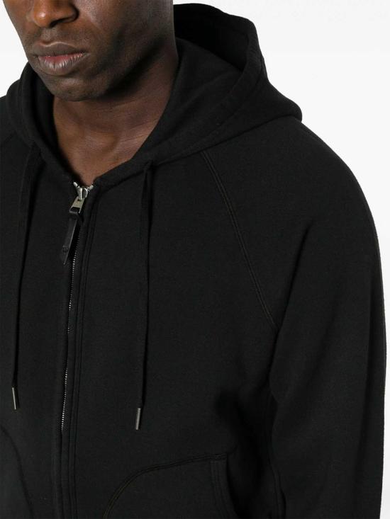 26FW 톰포드 후드 티셔츠 JMC072JDL010NAA Black - TOMFORD