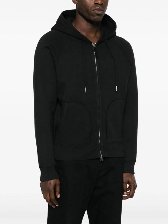 26FW 톰포드 후드 티셔츠 JMC072JDL010NAA Black - TOMFORD