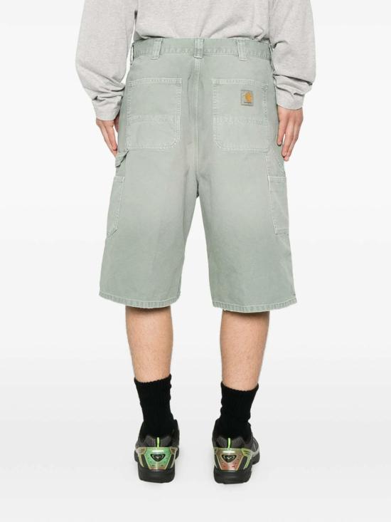 26FW 칼하트 데님 숏팬츠 I0368703RF17 Green - CARHARTT