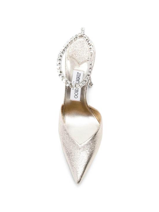 26FW 지미추 샌들 SAEDA100DQMPLACR Gold - JIMMY CHOO