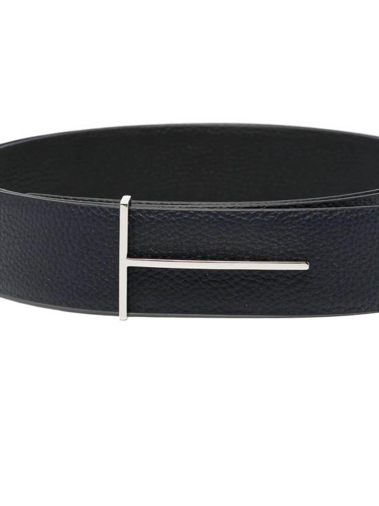 26FW 톰포드 가죽 벨트 LCL236STB331UNA Dark Blue - TOMFORD