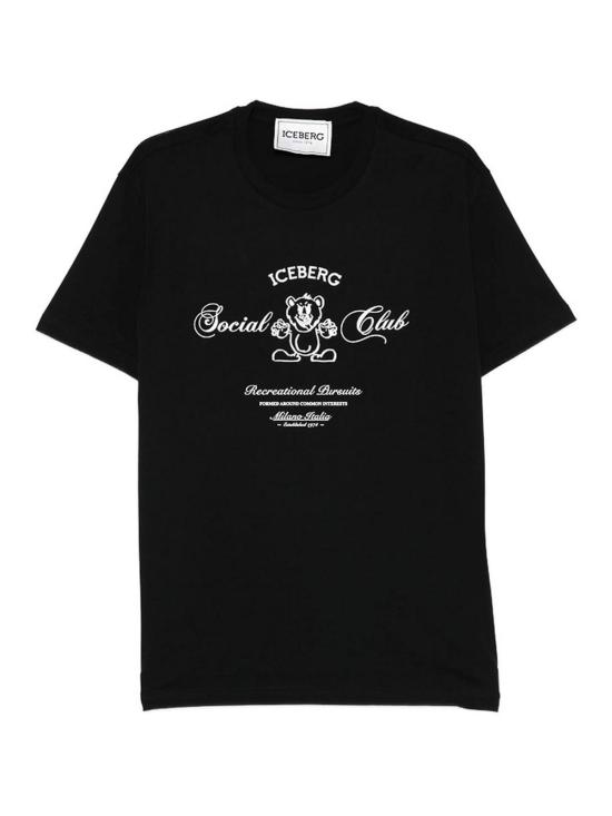 26SS 아이스 비 아이스버그 반팔 티셔츠 F04763069000 Black