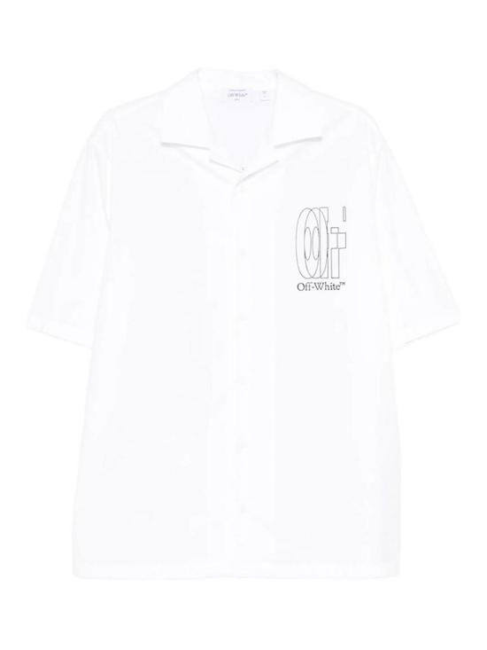 26SS 오프화이트 셔츠 44XGG01FS26F001100 White