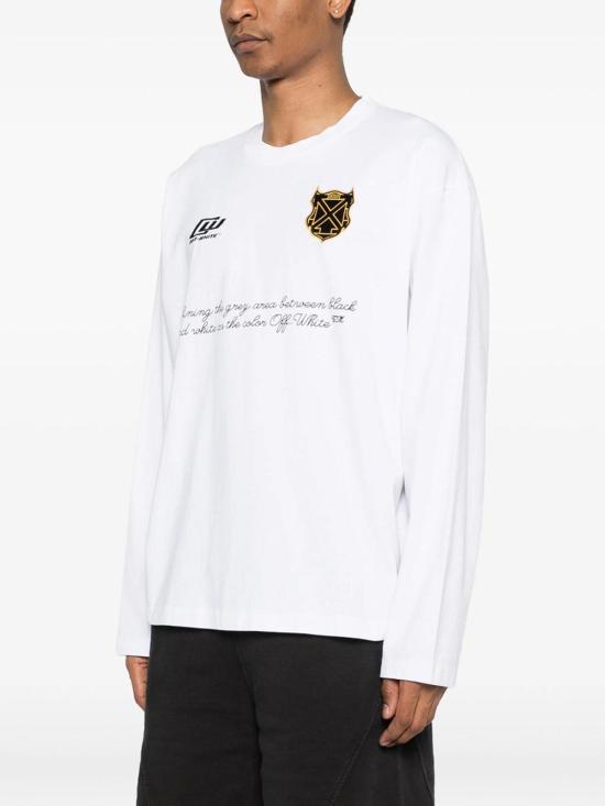 26SS 오프화이트 반팔 티셔츠 44MAB09CS26J004100 White - OFF WHITE