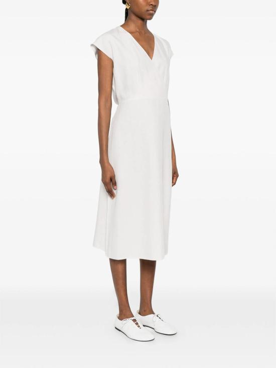 26SS 캘빈클라인 숏 원피스 LV044F016GWHISA White - CALVIN KLEIN