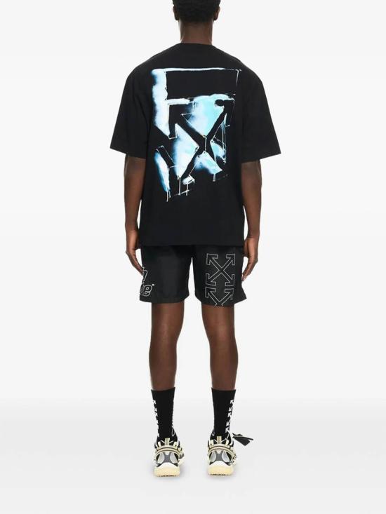 26SS 오프화이트 반팔 티셔츠 44MAA120S26J00J001 Black - OFF WHITE