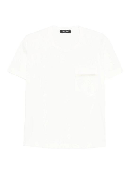 26SS 파비아나 필리피 반팔 저지 티셔츠 JED266F155L7720142 WHITE