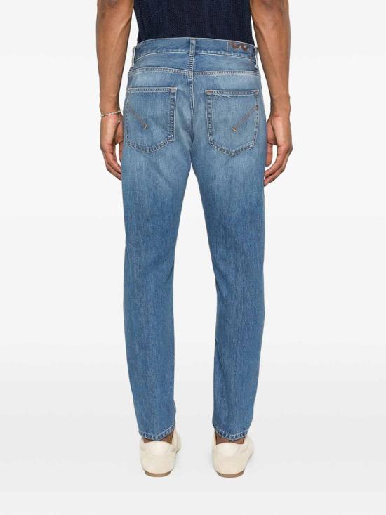26SS 돈답 스트레이트 팬츠 UP576MR3800 Blue - DONDUP