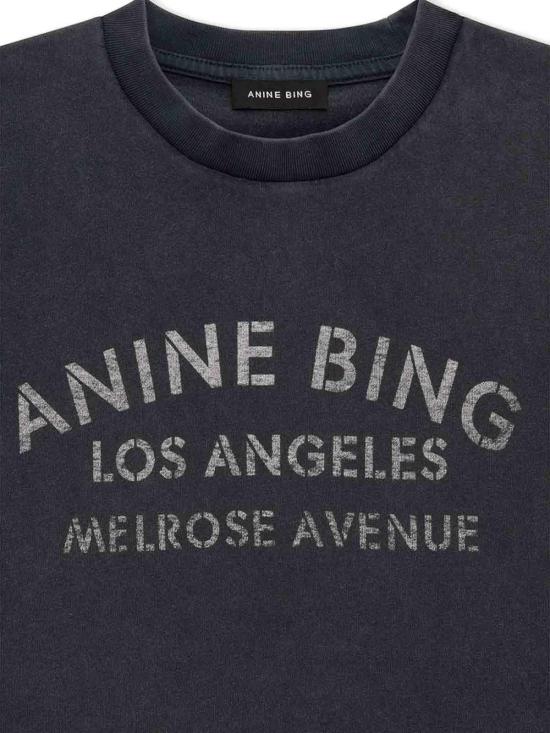 26FW 애니빙 반팔 티셔츠 A0812930WBL1 BLACK - ANINE BING