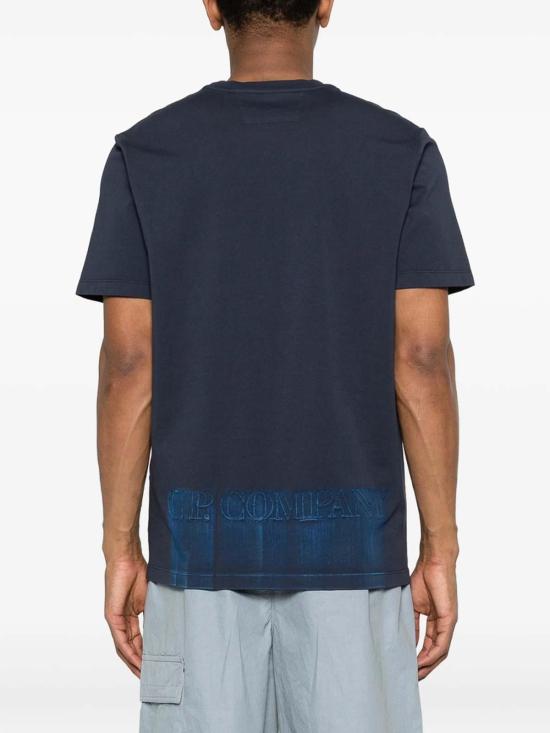 26SS 씨피 컴퍼니 반팔 티셔츠 MTS292A005431G889 Blue - C.P. COMPANY
