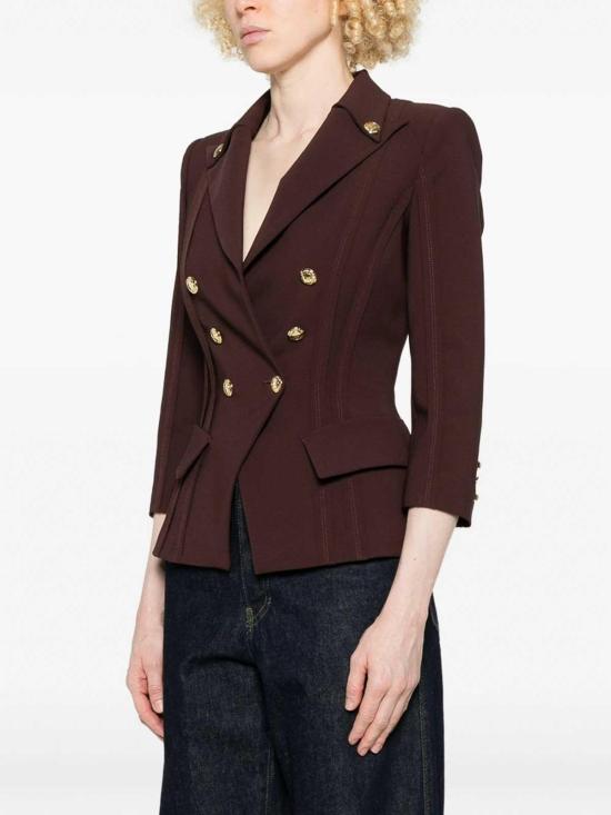 26SS 엘리자베타프랜치 수트 자켓 GI21861E2644 Brown - ELISABETTA FRANCHI